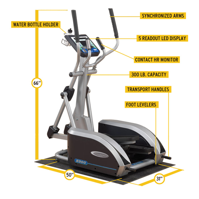 Body-Solid E300 ENDURANCE ELLIPTICAL