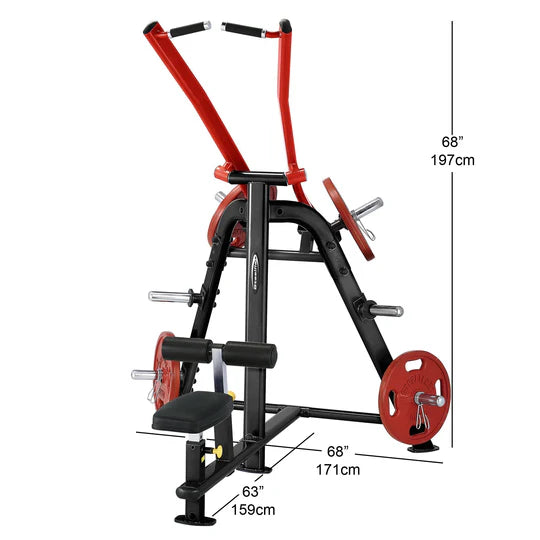 Steelflex PLLA Plate Loaded Lat Pulldown