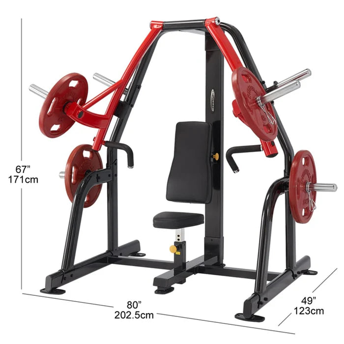 Steelflex PSBP Plate Loaded Seated Bench Press