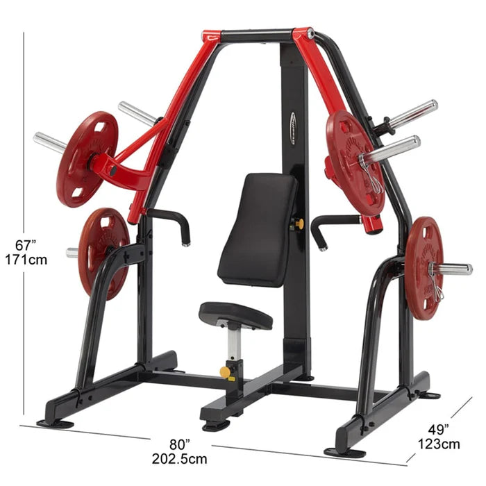 Steelflex PSDP Plate Loaded Seated Decline Press