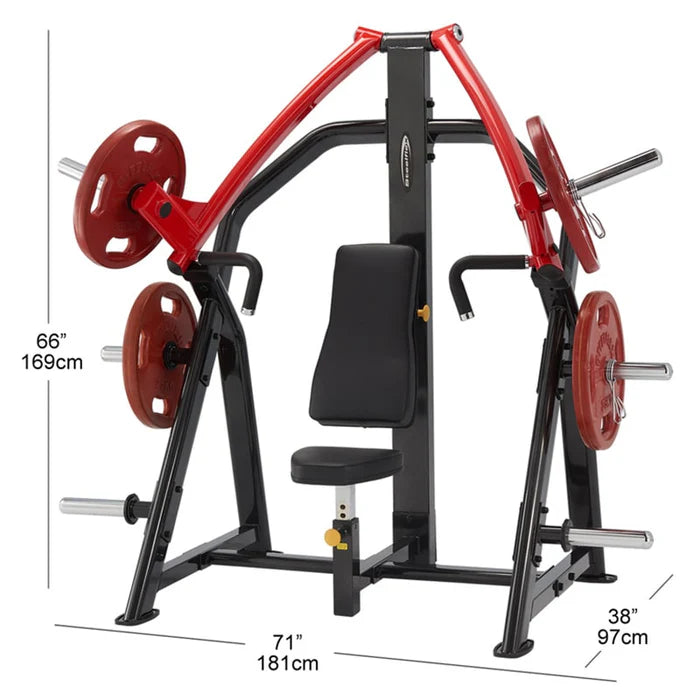 Steelflex PSIP Plate Loaded Seated Incline Press